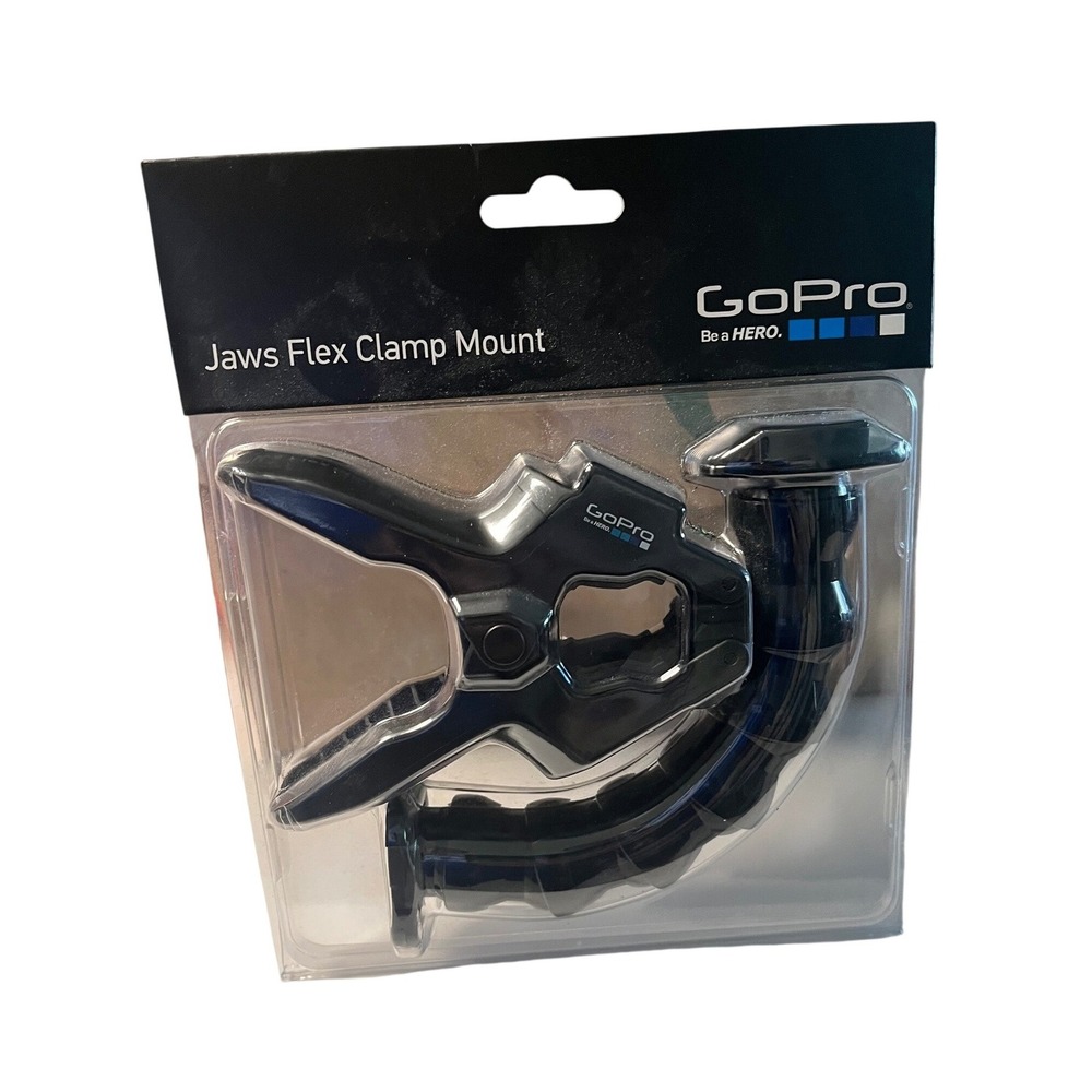 GoPro Jaws Flex Clamp Mount with Adjustable Neck ACMPM-001 New in Package